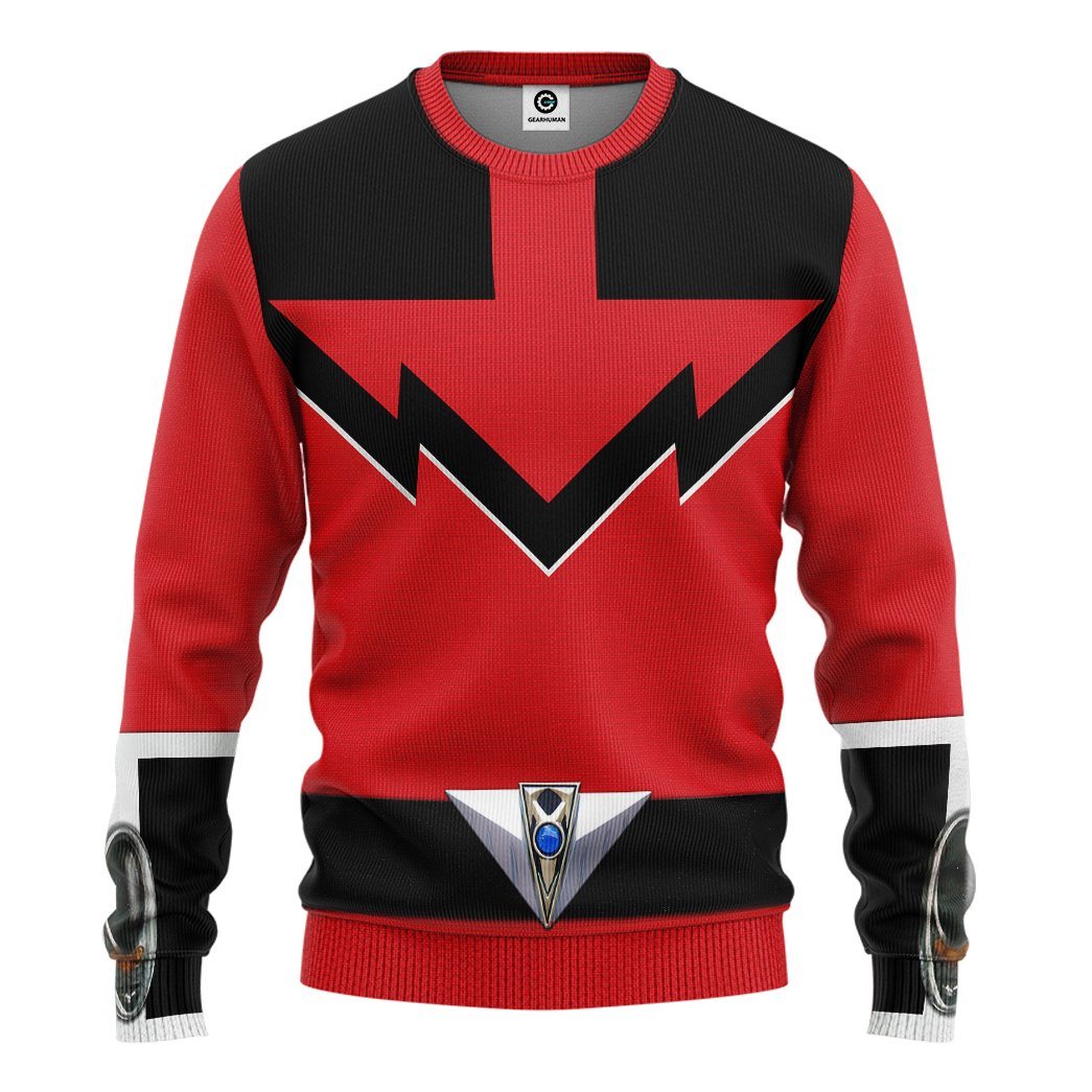 Quantum Power Rangers Time Force Costume Hoodie Sweatshirt T-Shirt Sweatpants Tracksuit - Stormmerch Exclusive