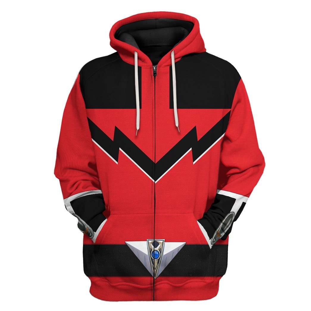Quantum Power Rangers Time Force Costume Hoodie Sweatshirt T-Shirt Sweatpants Tracksuit - Stormmerch Exclusive