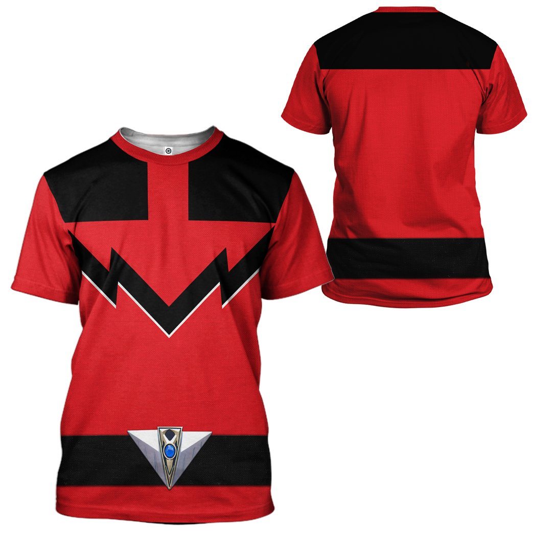 Quantum Power Rangers Time Force Costume Hoodie Sweatshirt T-Shirt Sweatpants Tracksuit - Stormmerch Exclusive