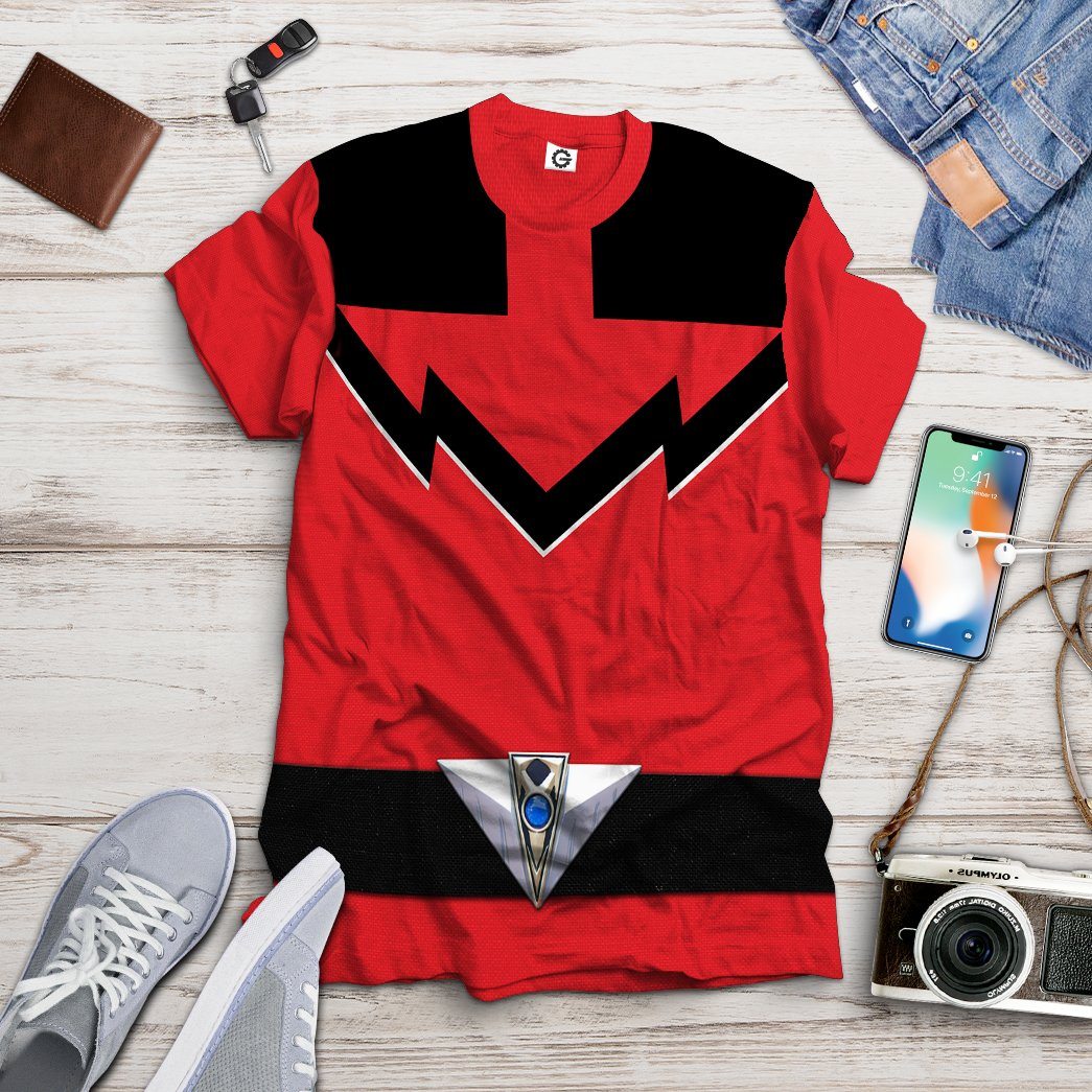 Quantum Power Rangers Time Force Costume Hoodie Sweatshirt T-Shirt Sweatpants Tracksuit - Stormmerch Exclusive