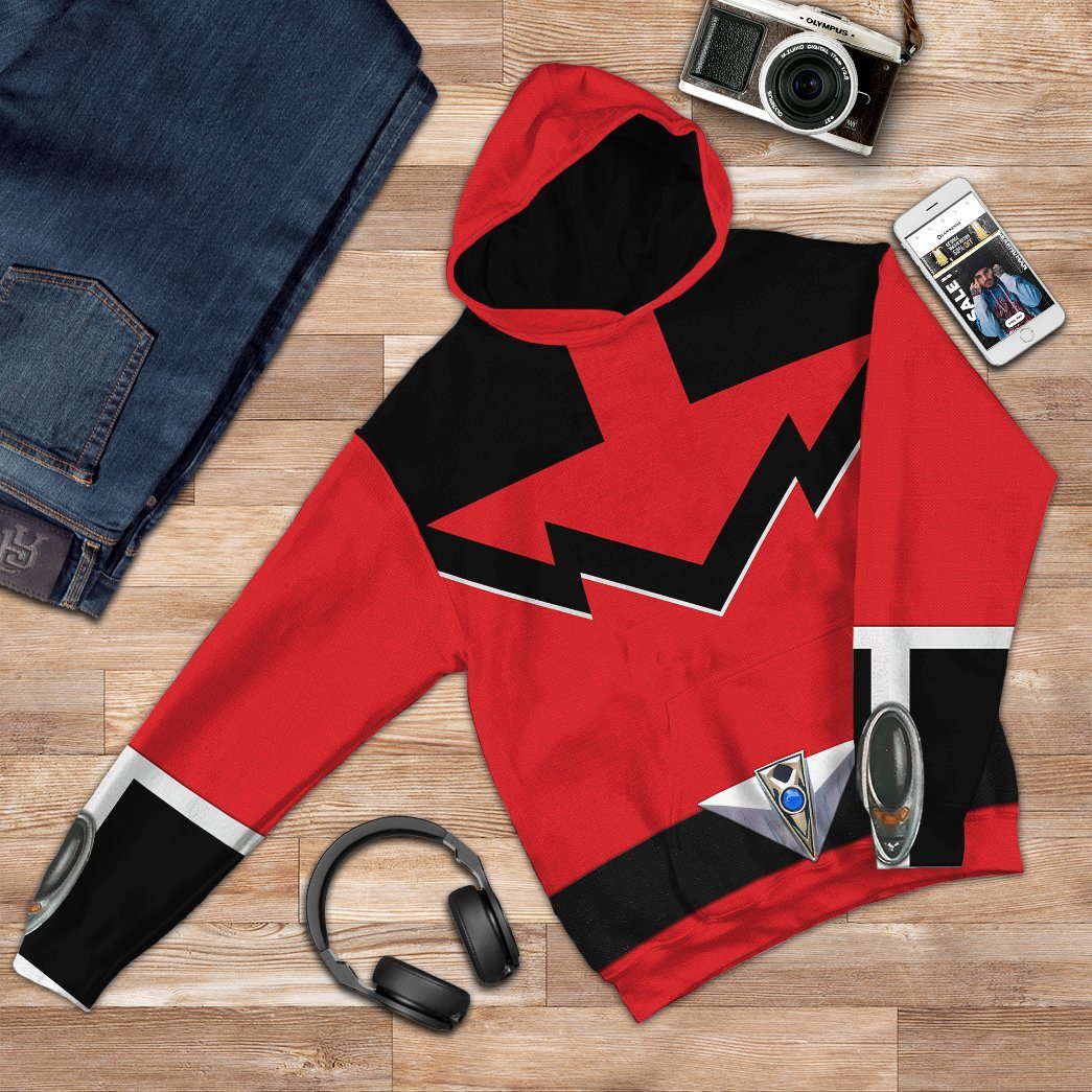 Quantum Power Rangers Time Force Costume Hoodie Sweatshirt T-Shirt Sweatpants Tracksuit - Stormmerch Exclusive