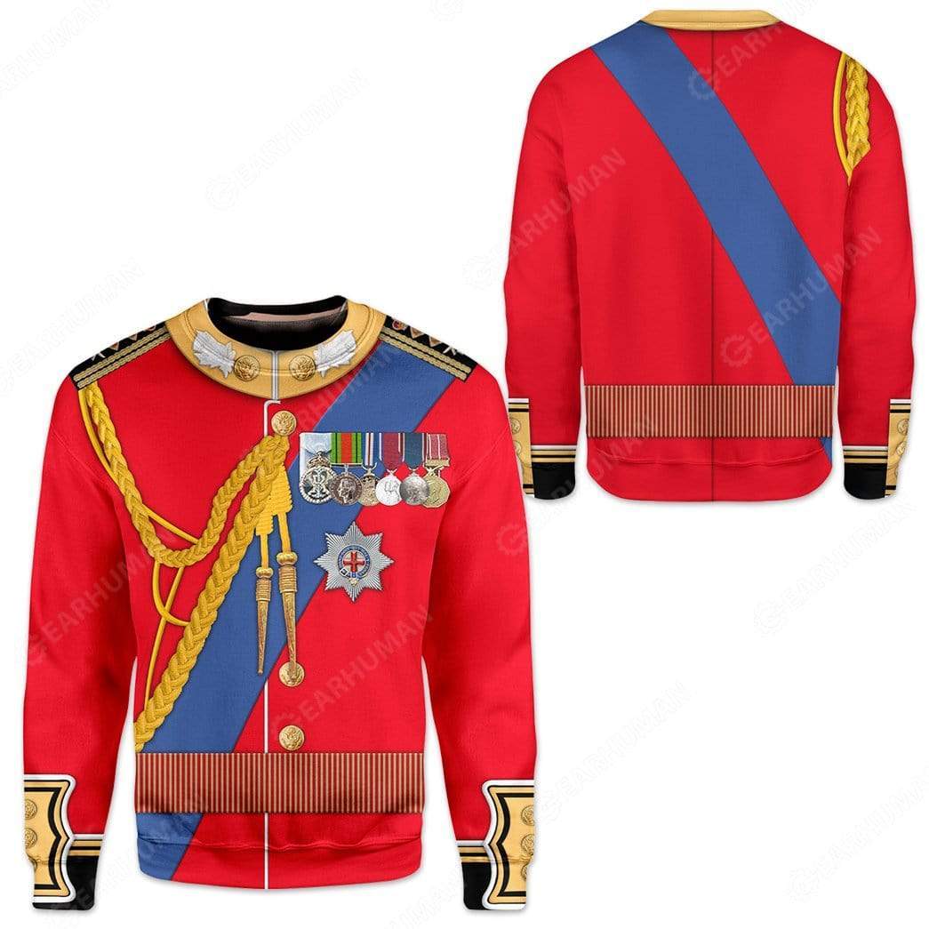 Queen Elizabeth Costume Hoodie Sweatshirt T-Shirt Sweatpants Tracksuit - Stormmerch Exclusive