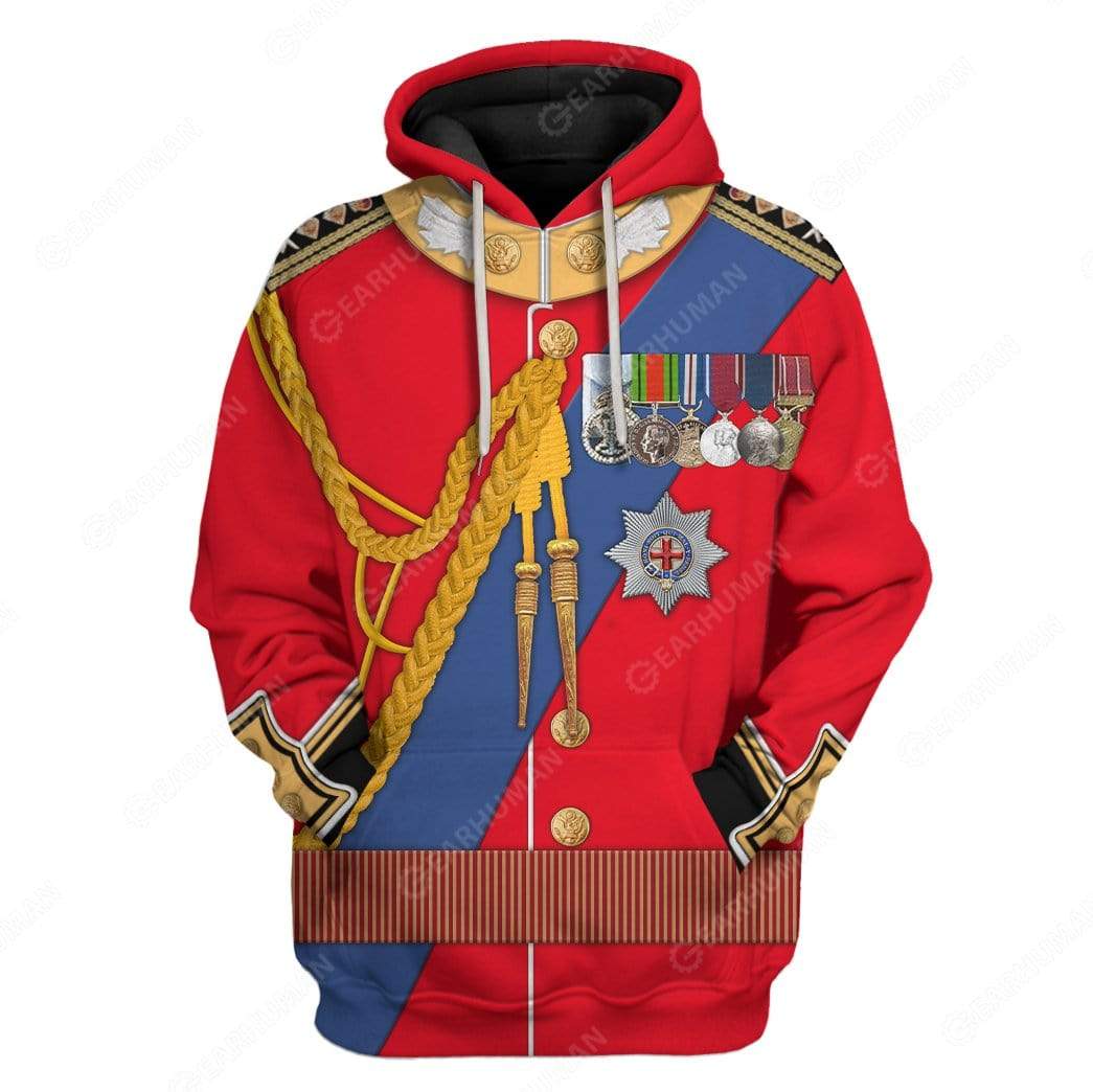Queen Elizabeth Costume Hoodie Sweatshirt T-Shirt Sweatpants Tracksuit - Stormmerch Exclusive