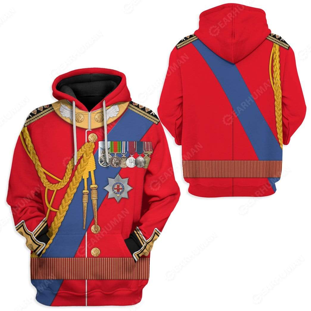 Queen Elizabeth Costume Hoodie Sweatshirt T-Shirt Sweatpants Tracksuit - Stormmerch Exclusive