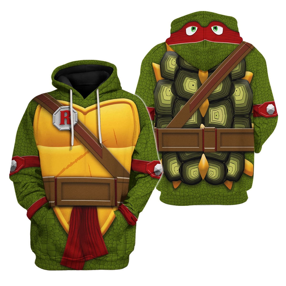 Raphael TMNT Costume Hoodie Sweatshirt T-Shirt Sweatpants - Stormmerch Exclusive