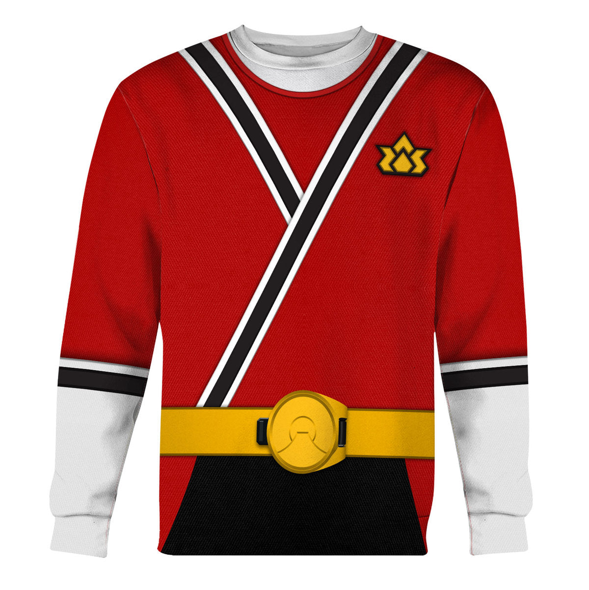 Red Power Rangers Samurai Hoodies Sweatshirt T-shirt Hawaiian Tracksuit - Stormmerch Exclusive
