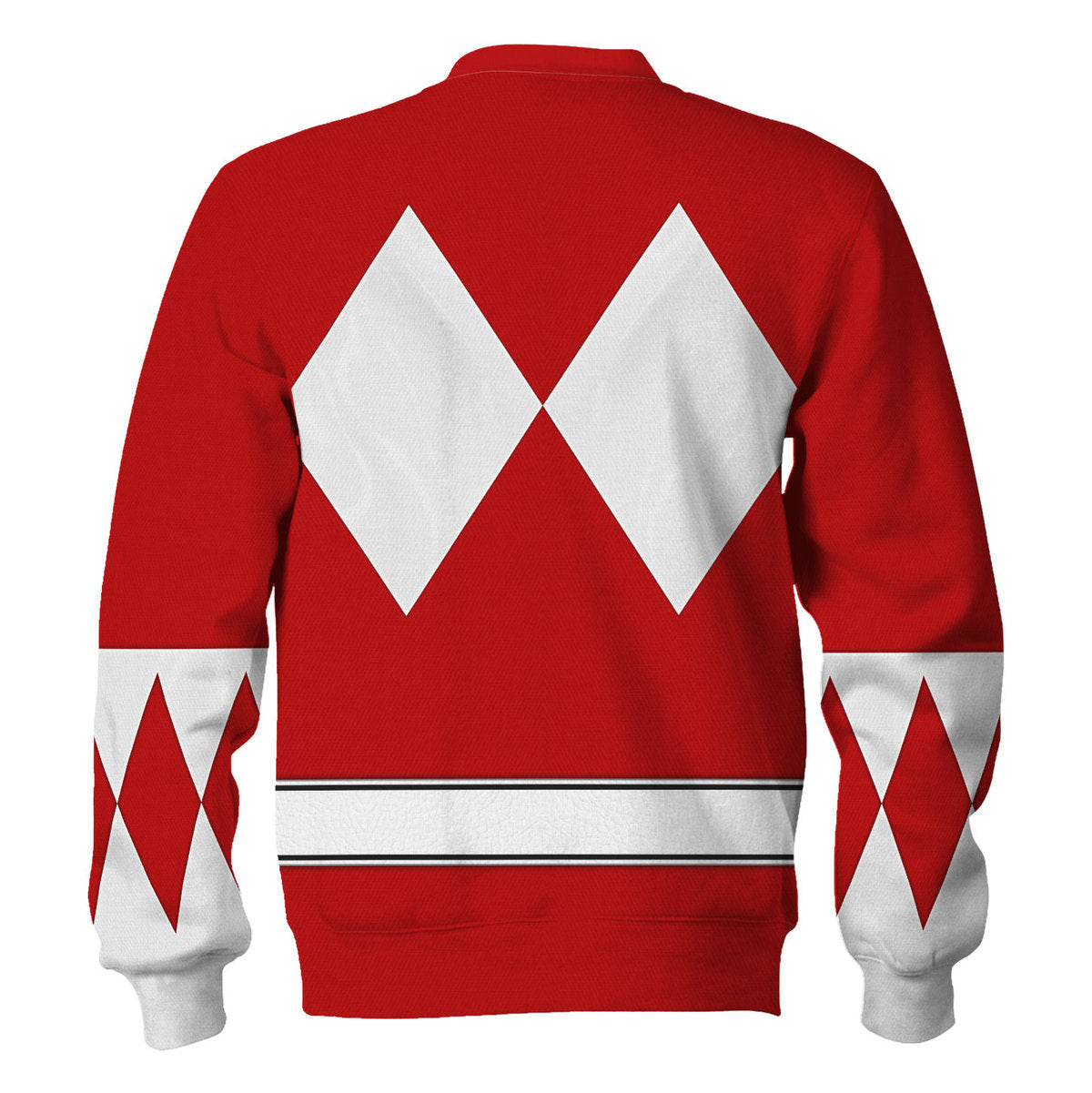 Red Ranger Mighty Morphin The Movie (1995) Hoodies Sweatshirt T-shirt Hawaiian - Stormmerch Exclusive