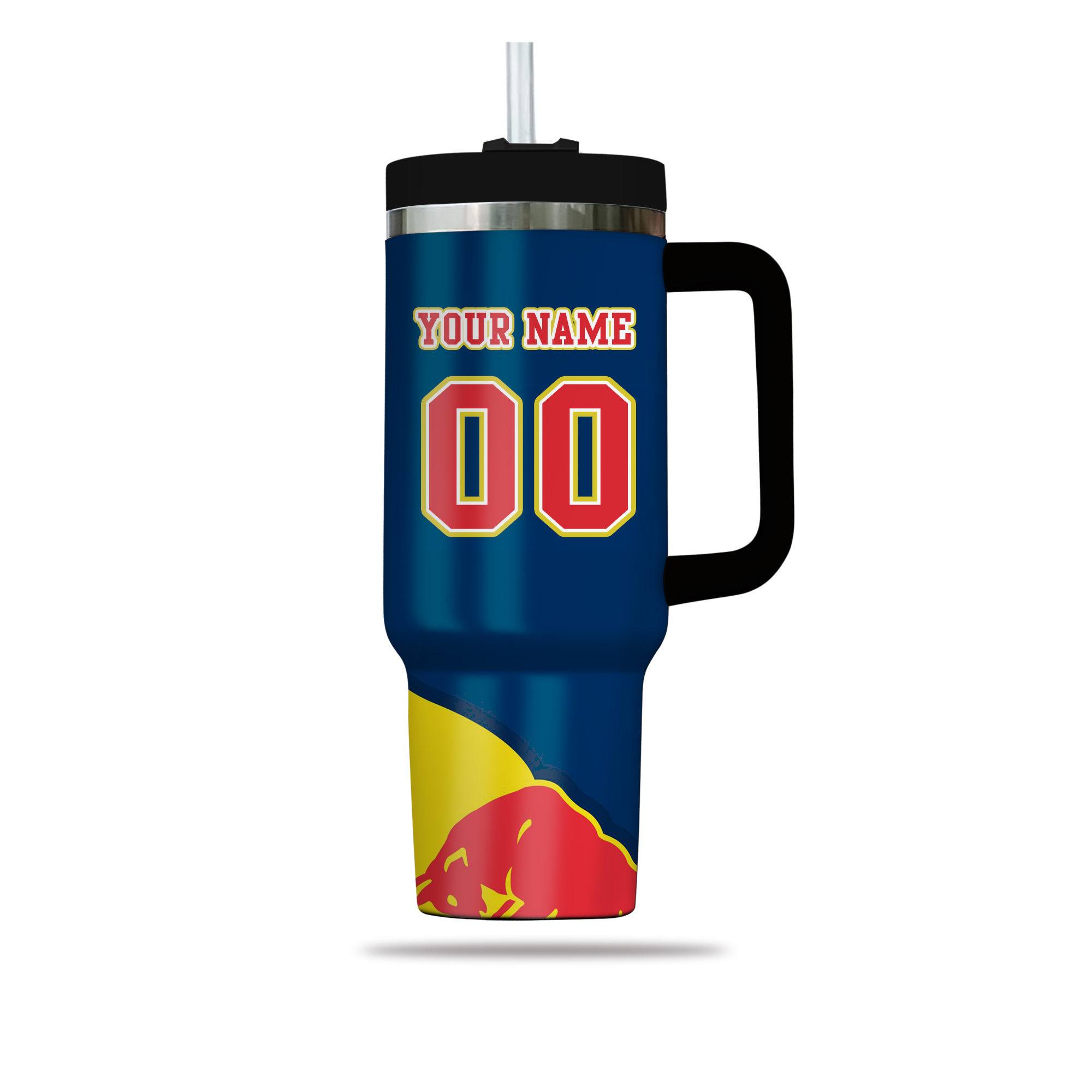 RedBullSport Custom Stanley Cup 40 oz 30 oz Tumbler With Handle