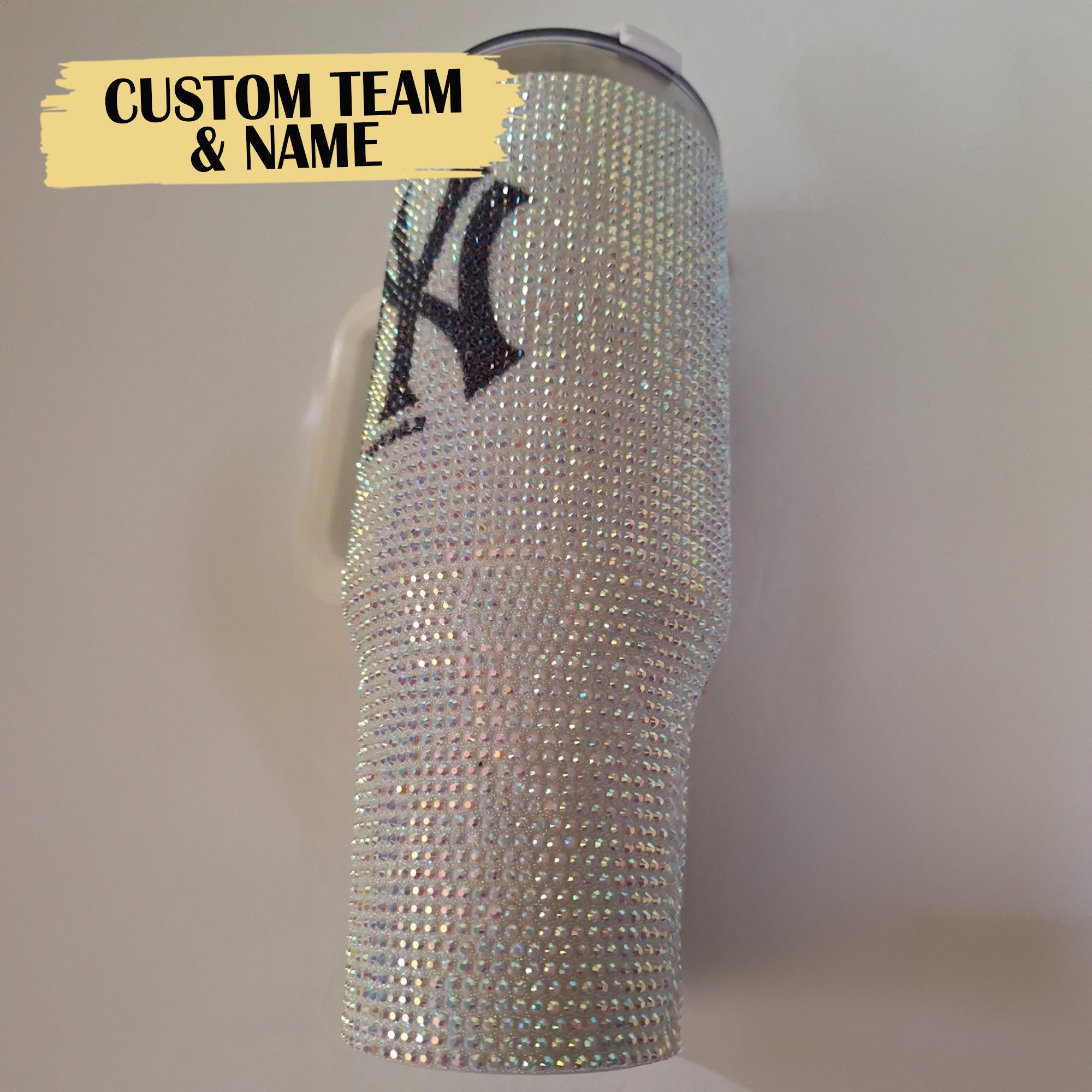 Rhinestone Bling New York Yankees MLB Custom Stanley Cup 40 oz 30 oz Tumbler With Handle