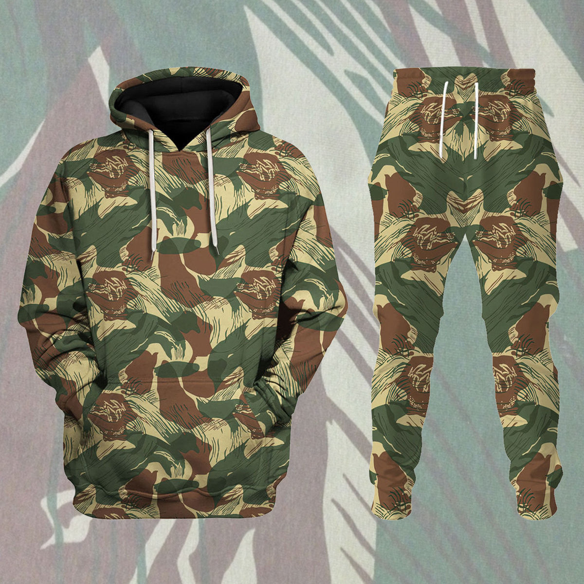 Rhodesian Brushstroke Rhodesian Security Forces 1965 Camo - Stormmerch Exclusive