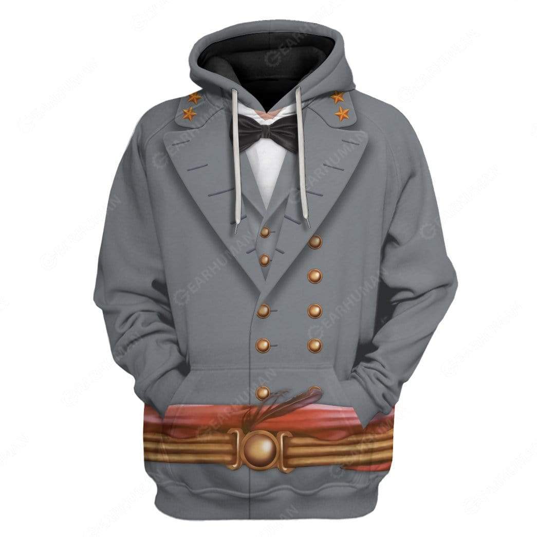 Robert E.Lee Costume Hoodie Sweatshirt T-Shirt Sweatpants Tracksuit - Stormmerch Exclusive
