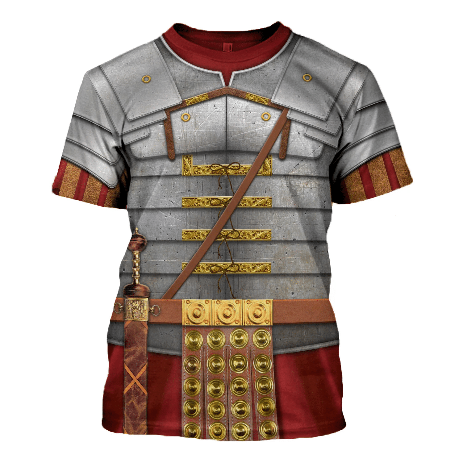 Roman Empire Soldier Costume Hoodie Sweatshirt T-Shirt Sweatpants Tracksuit - Stormmerch Exclusive