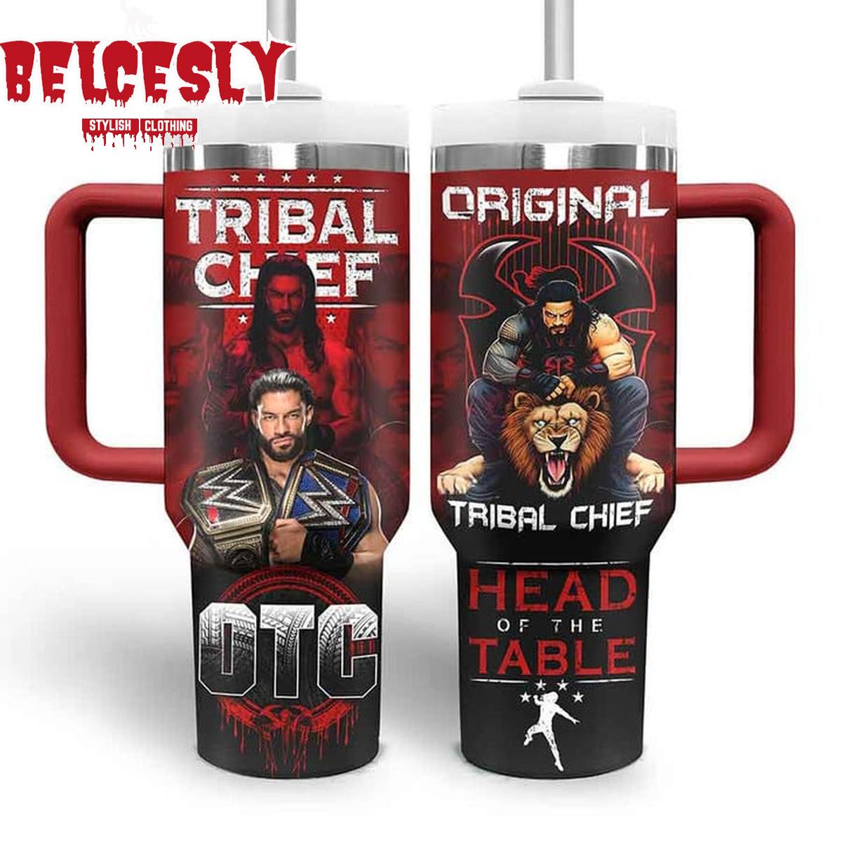 Roman Reigns Sport Custom Stanley Cup 40 oz 30 oz Tumbler With Handle