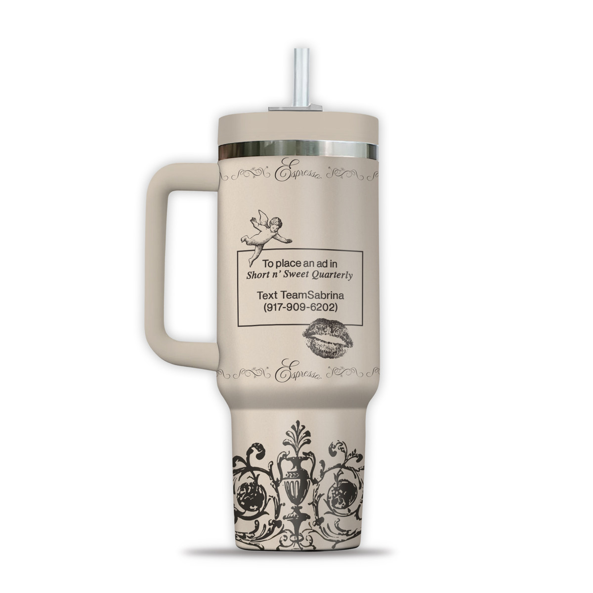 Sabrina Carpenter Music Custom Stanley Cup 40 oz 30 oz Tumbler With Handle