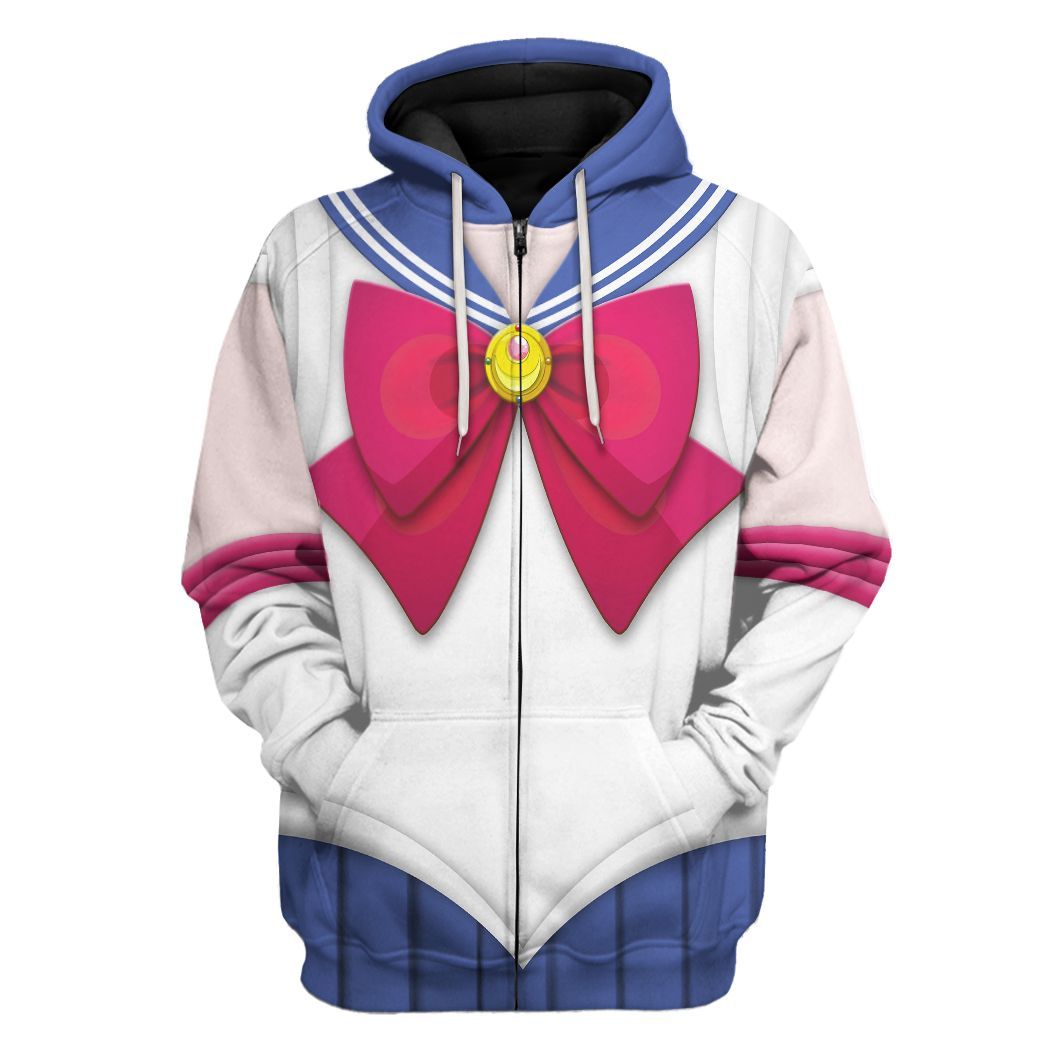 Sailor Moon Costume Hoodie Sweatshirt T-Shirt Sweatpants Tracksuit - Stormmerch Exclusive