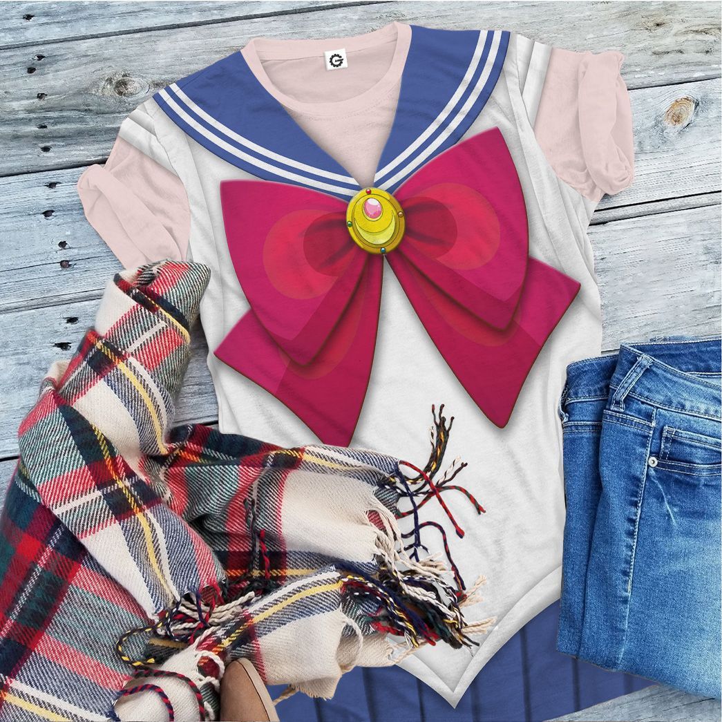 Sailor Moon Costume Hoodie Sweatshirt T-Shirt Sweatpants Tracksuit - Stormmerch Exclusive