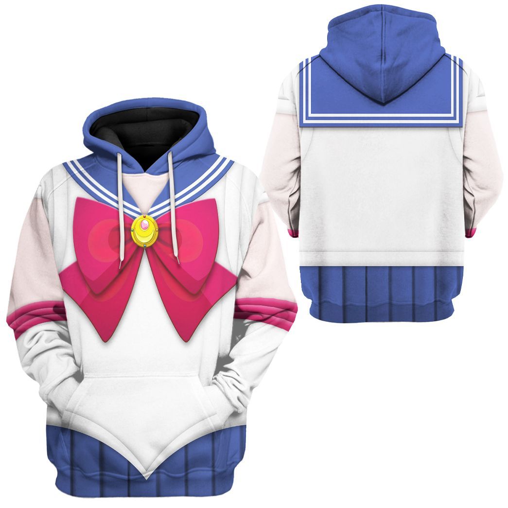 Sailor Moon Costume Hoodie Sweatshirt T-Shirt Sweatpants Tracksuit - Stormmerch Exclusive