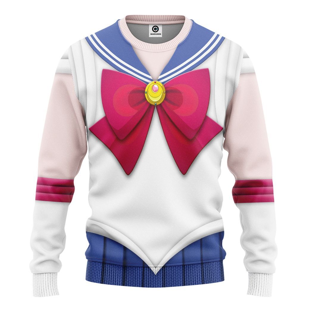 Sailor Moon Costume Hoodie Sweatshirt T-Shirt Sweatpants Tracksuit - Stormmerch Exclusive