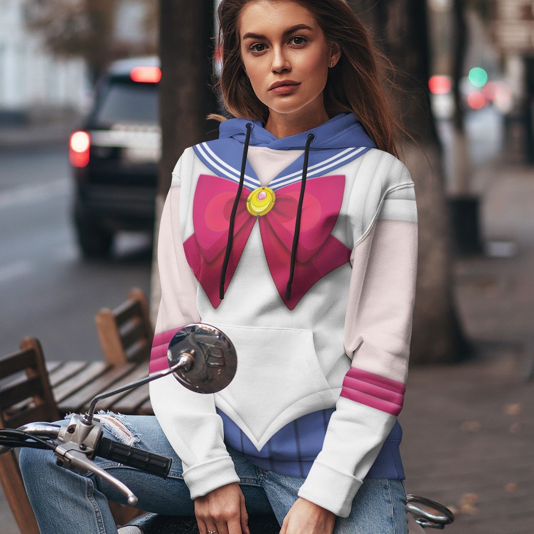 Sailor Moon Costume Hoodie Sweatshirt T-Shirt Sweatpants Tracksuit - Stormmerch Exclusive