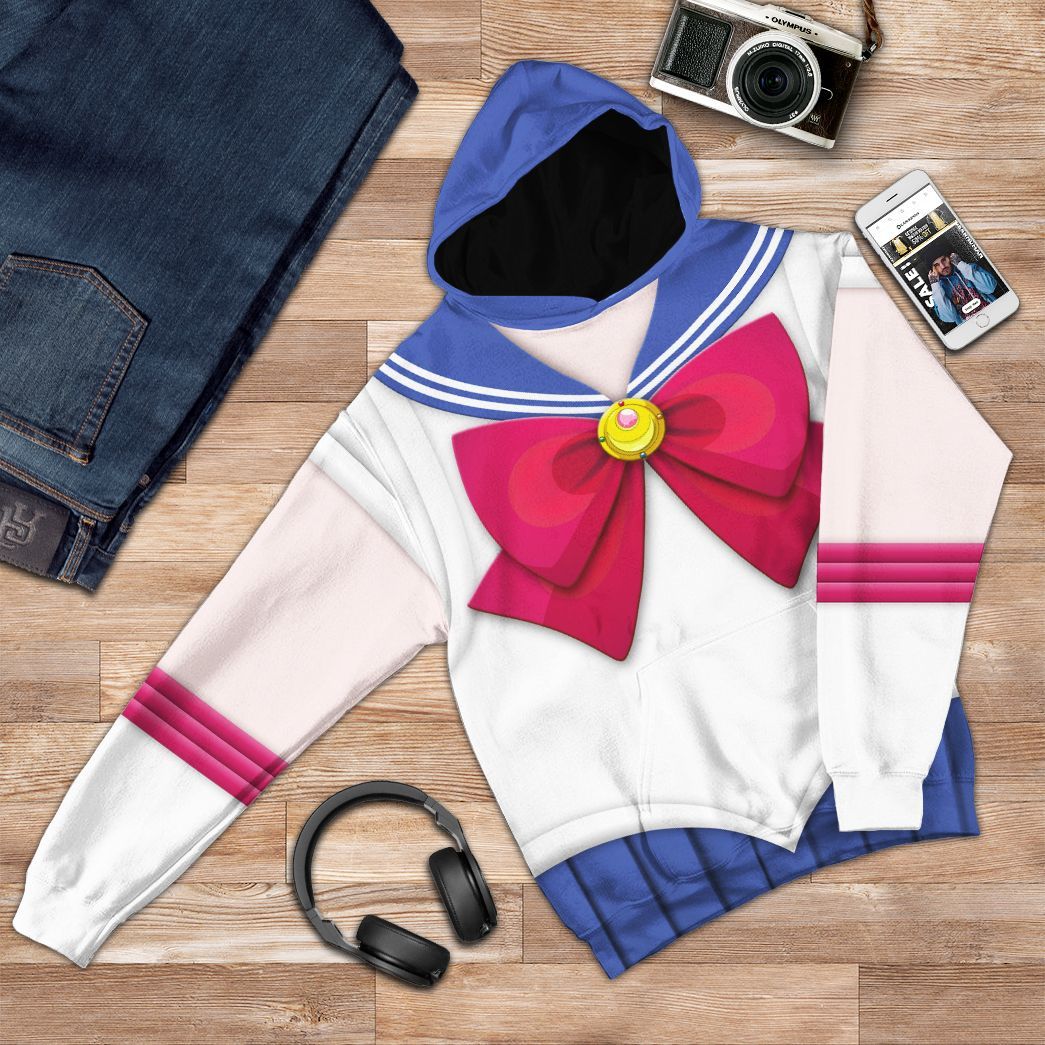 Sailor Moon Costume Hoodie Sweatshirt T-Shirt Sweatpants Tracksuit - Stormmerch Exclusive