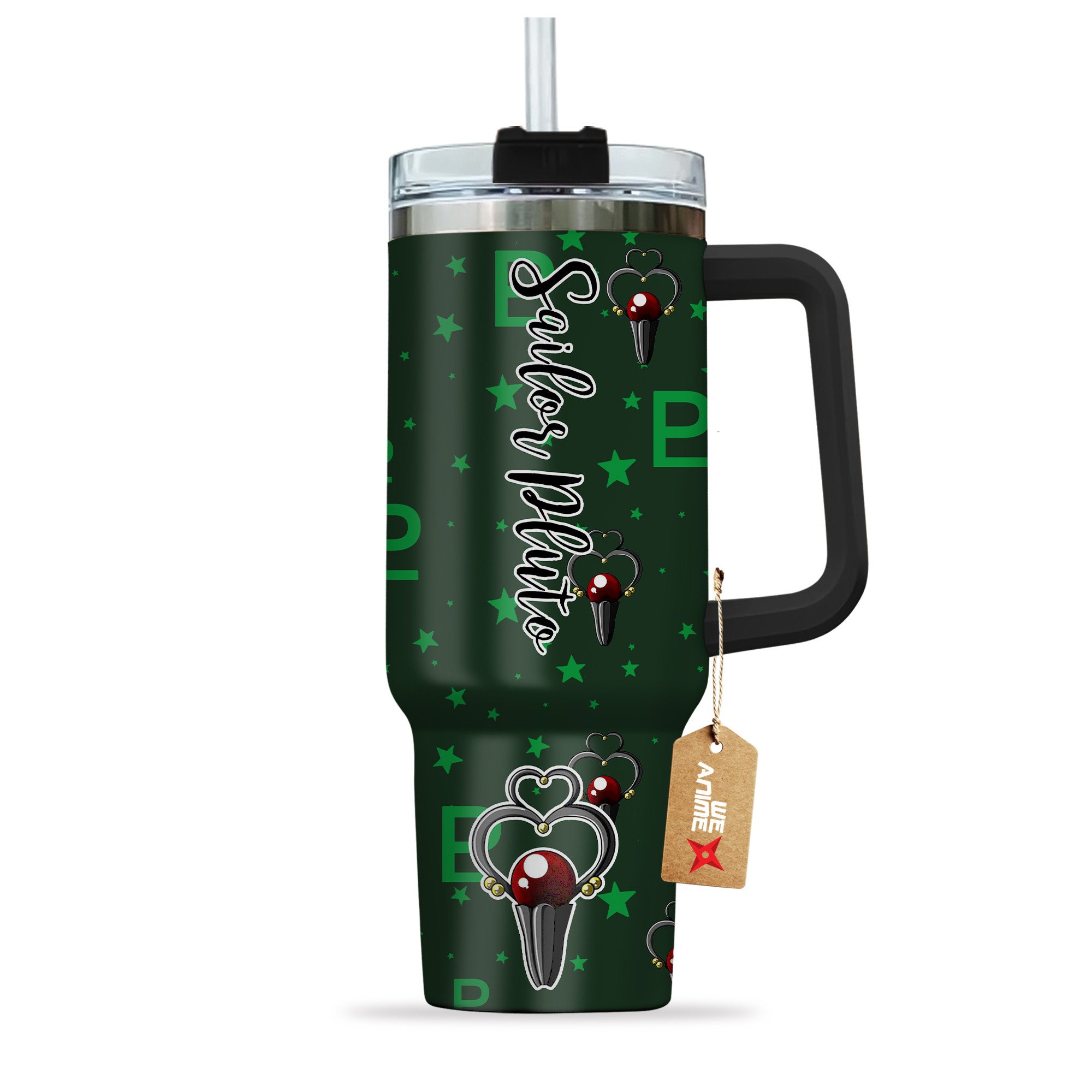 Sailor Pluto Sailor Moon Anime Custom Stanley Cup 40 oz 30 oz Tumbler With Handle
