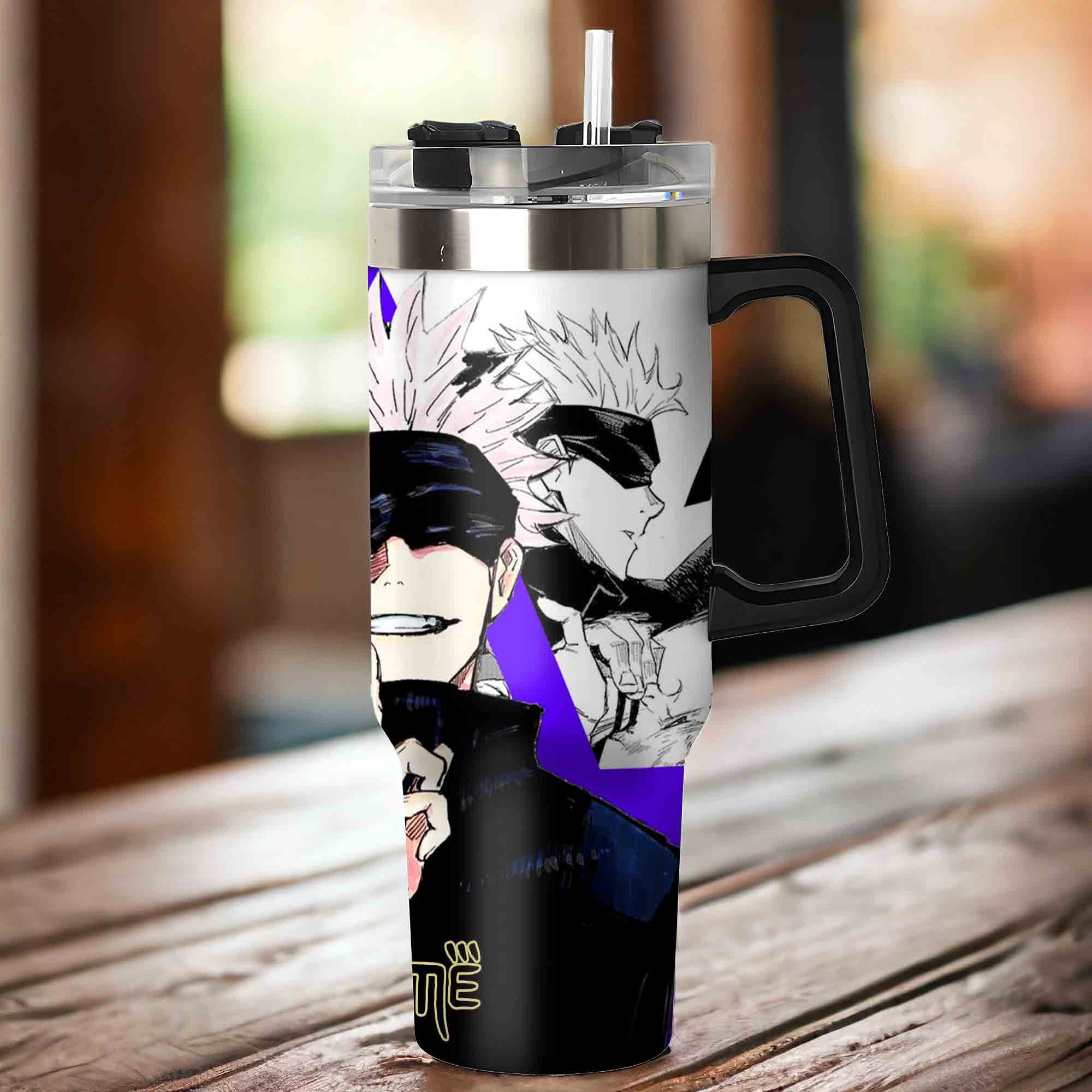 Satoru Gojo Jujutsu Kaisen Anime Custom Stanley Cup 40 oz 30 oz Tumbler With Handle