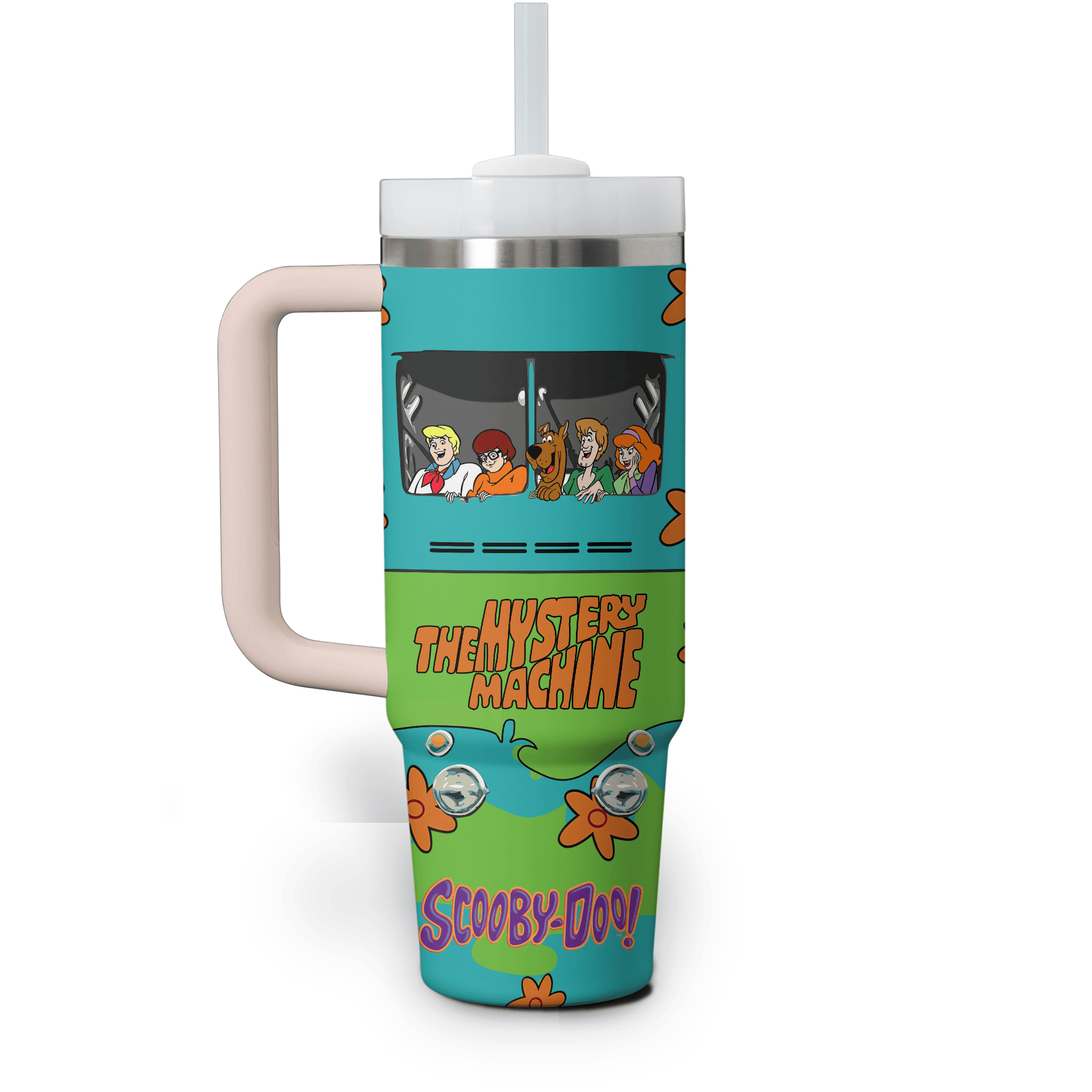Scooby-Doo Cartoon Custom Stanley Cup 40 oz 30 oz Tumbler With Handle