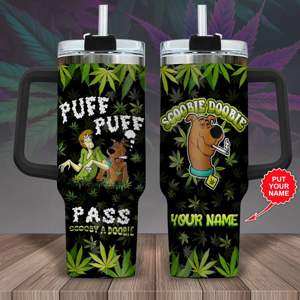 Scooby-Doo Cartoon Custom Stanley Cup 40 oz 30 oz Tumbler With Handle