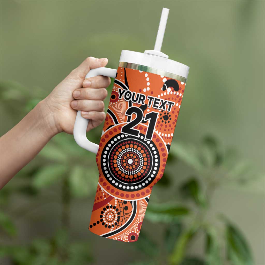Scorchers Cricket Australian Aboriginal Custom Stanley Cup 40 oz 30 oz Tumbler With Handle
