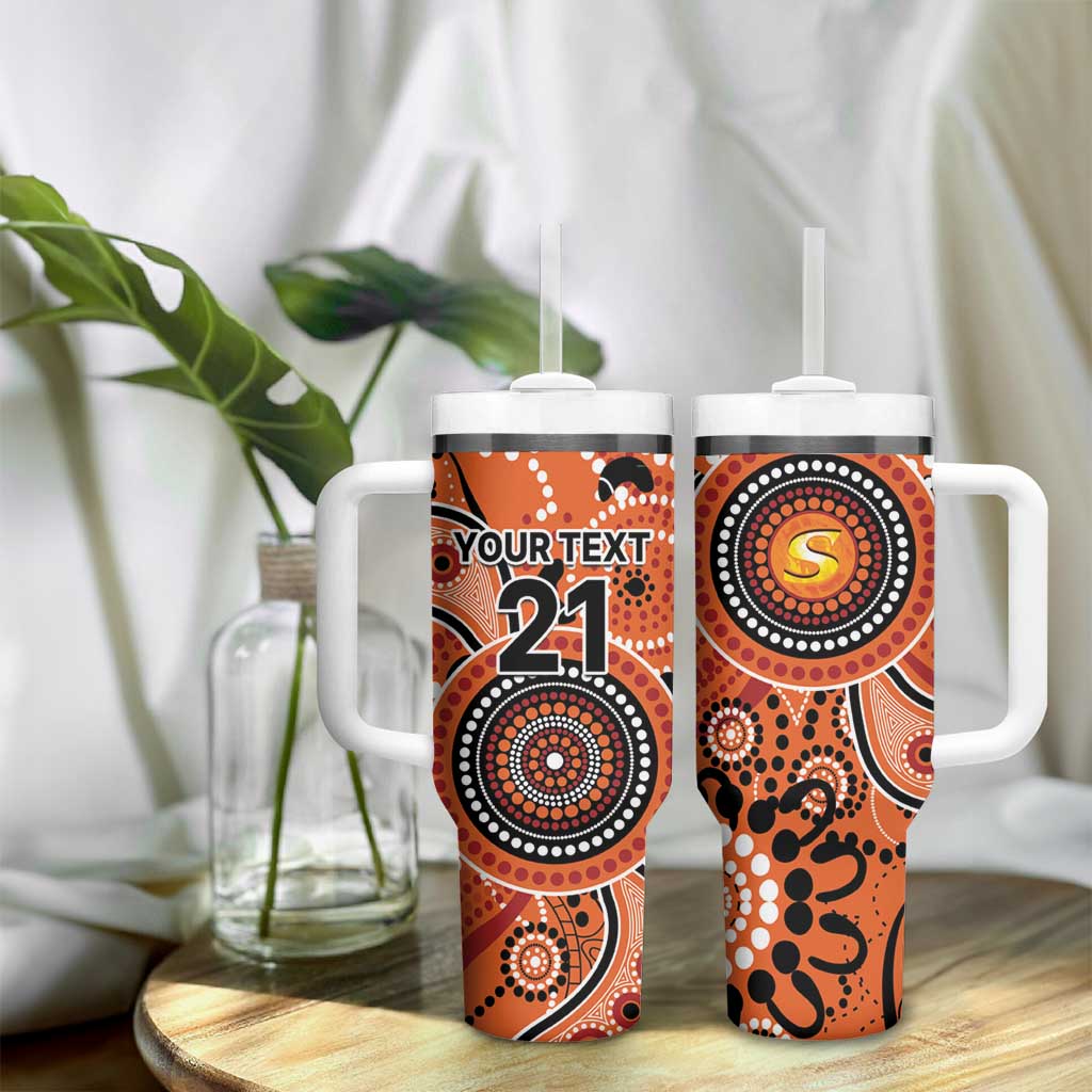 Scorchers Cricket Australian Aboriginal Custom Stanley Cup 40 oz 30 oz Tumbler With Handle