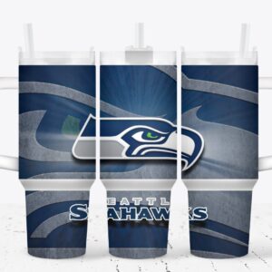 Seattle Seahawks Football NFL Custom Stanley Cup 40 oz 30 oz Tumbler With Handle