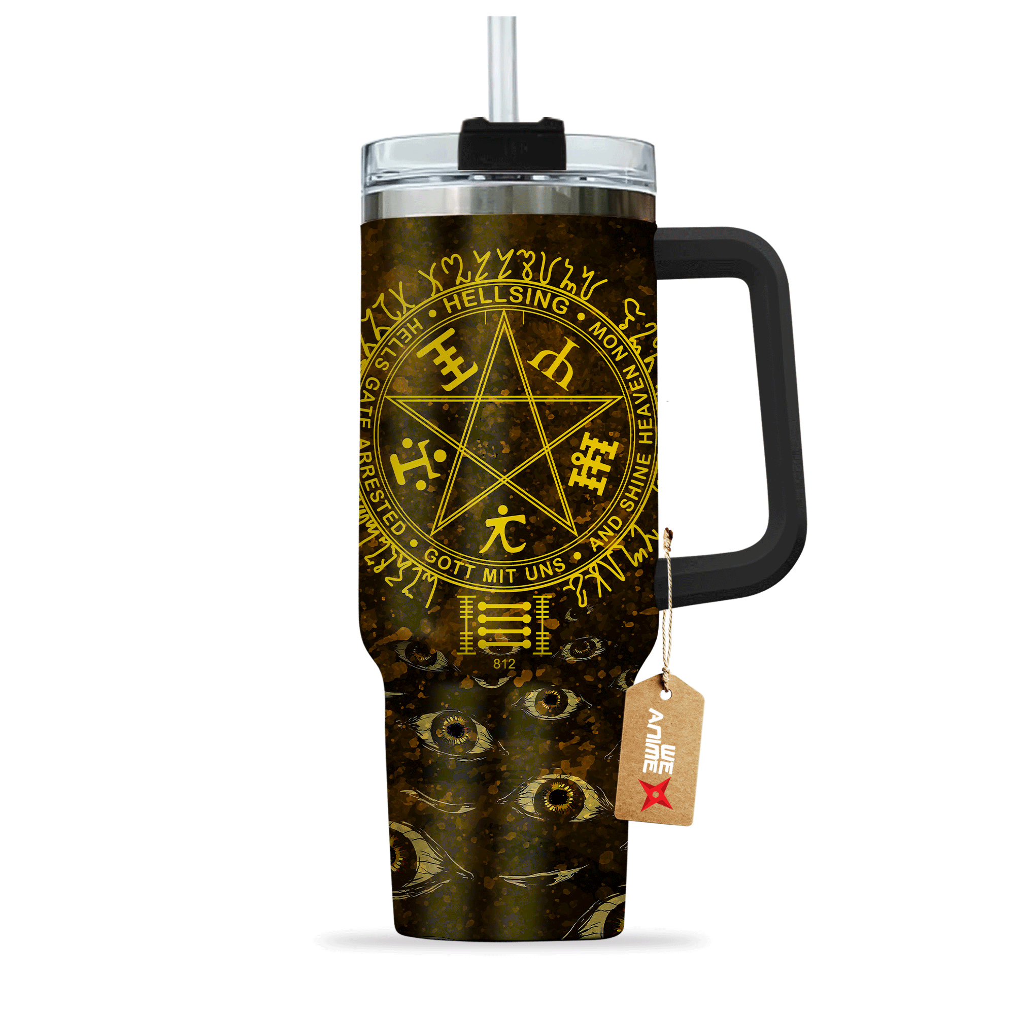 Seras Victoria Hellsing Anime Custom Stanley Cup 40 oz 30 oz Tumbler With Handle