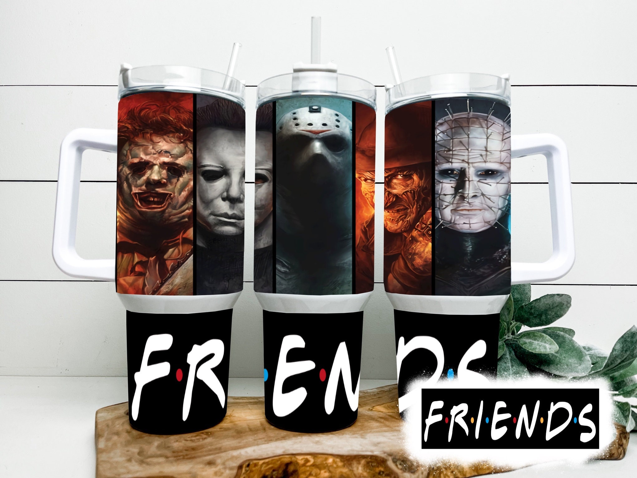 Serial Killers Horror Movies Custom Stanley Cup 40 oz 30 oz Tumbler With Handle