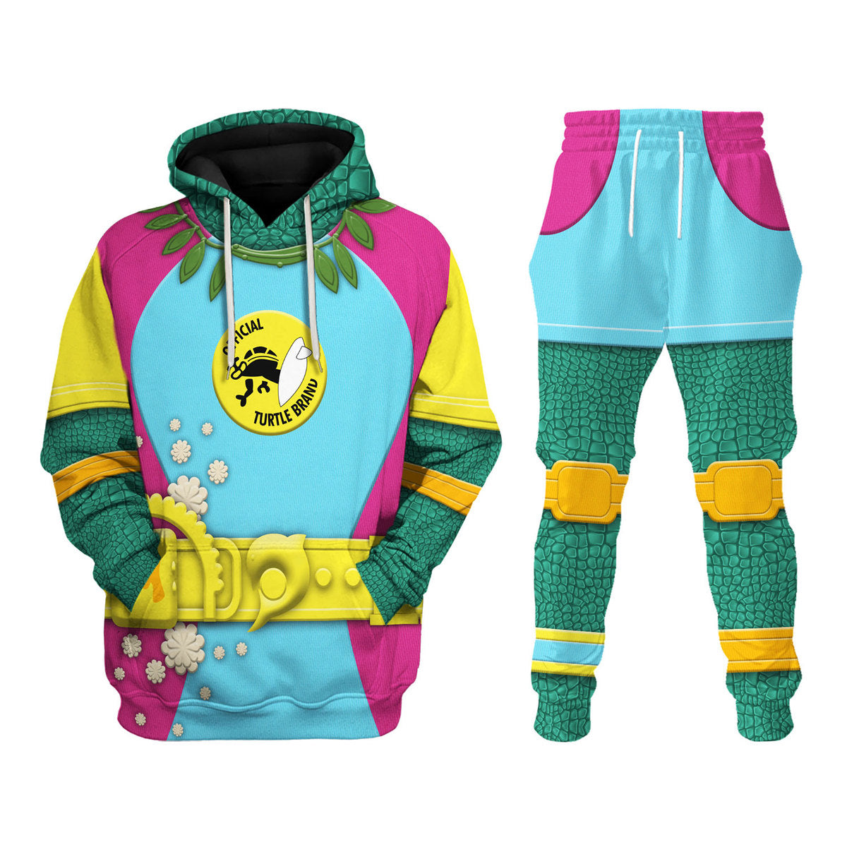 Sewer Surfer Mike TMNT Costume Hoodie Sweatshirt T-Shirt Sweatpants - Stormmerch Exclusive