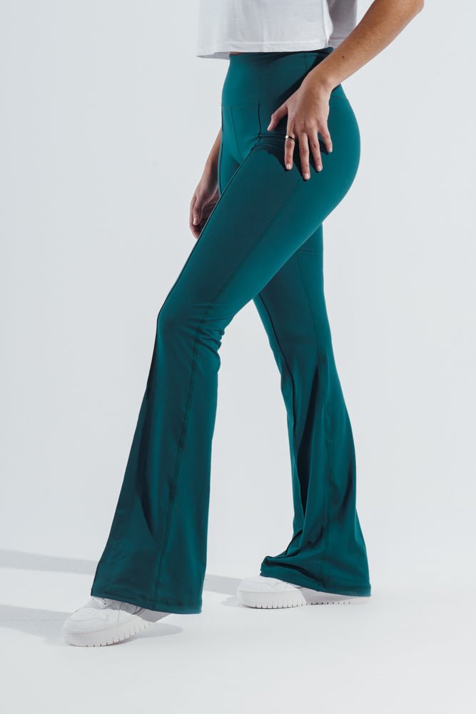 Shaded Sprucee Blossom Gym Sport Workout Leggings
