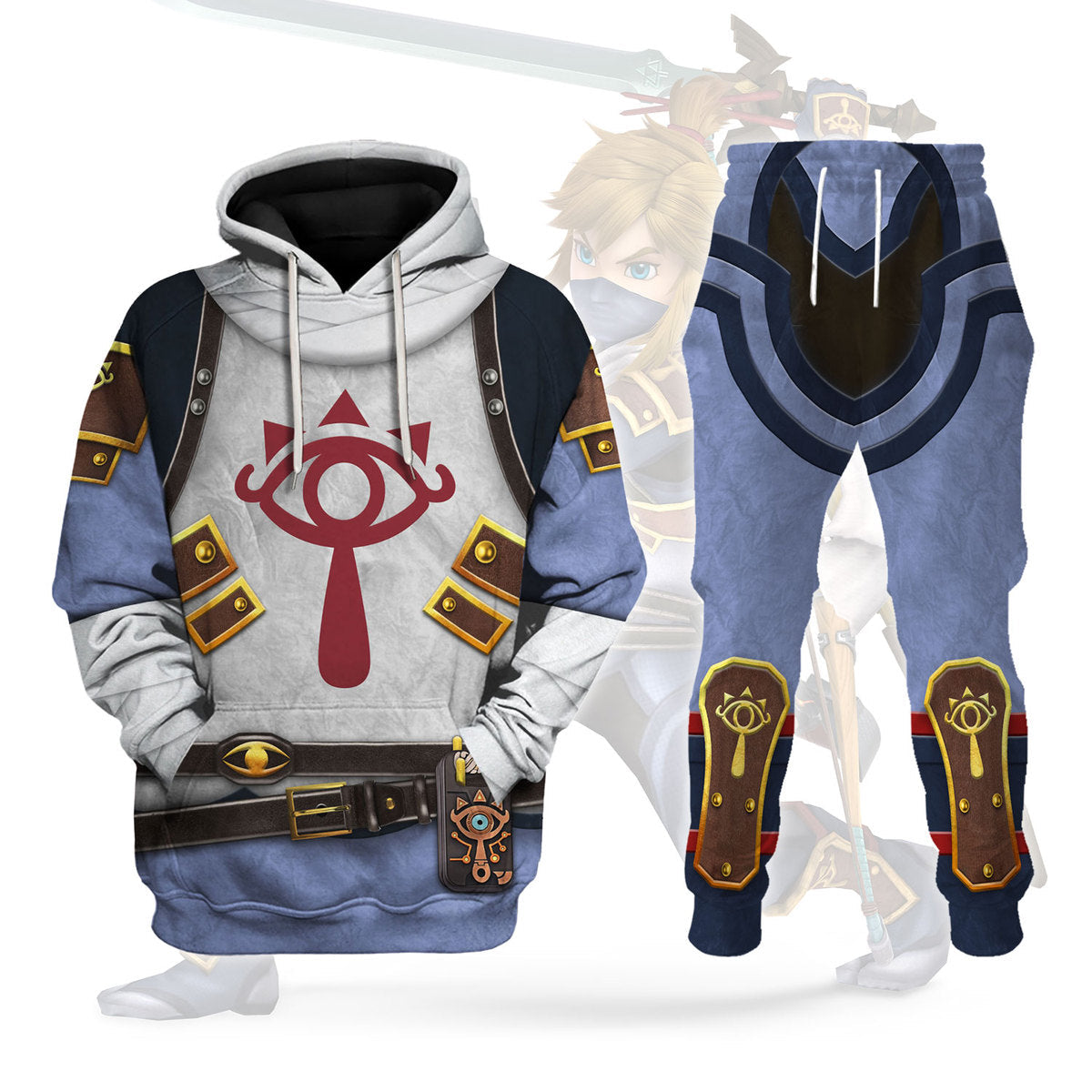 Sheik Attire Unisex Hoodie Sweatshirt T-shirt Sweatpants Cosplay - Stormmerch Exclusive