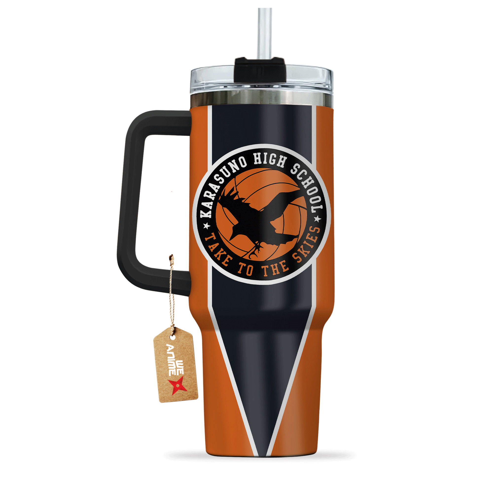 Shoyo Hinata Haikyuu Anime Custom Stanley Cup 40 oz 30 oz Tumbler With Handle