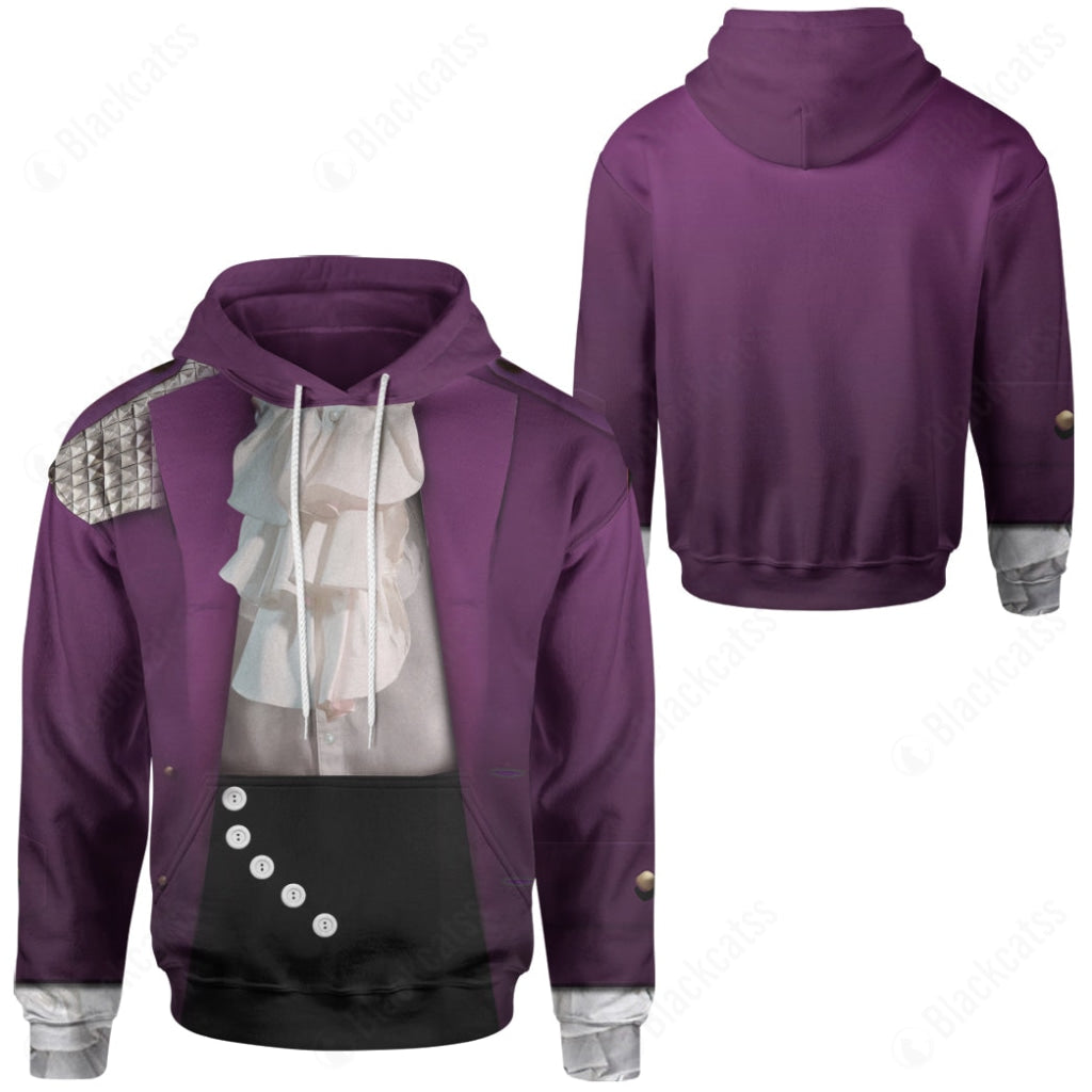 Singer Prince Costume Hoodie Sweatshirt T-Shirt Sweatpants Tracksuit - Stormmerch Exclusive