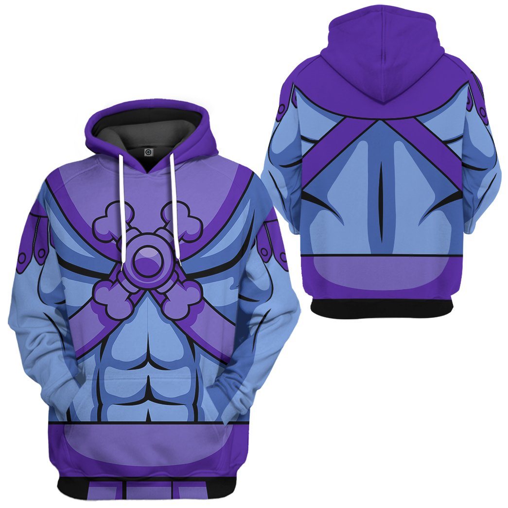 Skeletor He-Man Costume Hoodie Sweatshirt T-Shirt Sweatpants Tracksuit - Stormmerch Exclusive