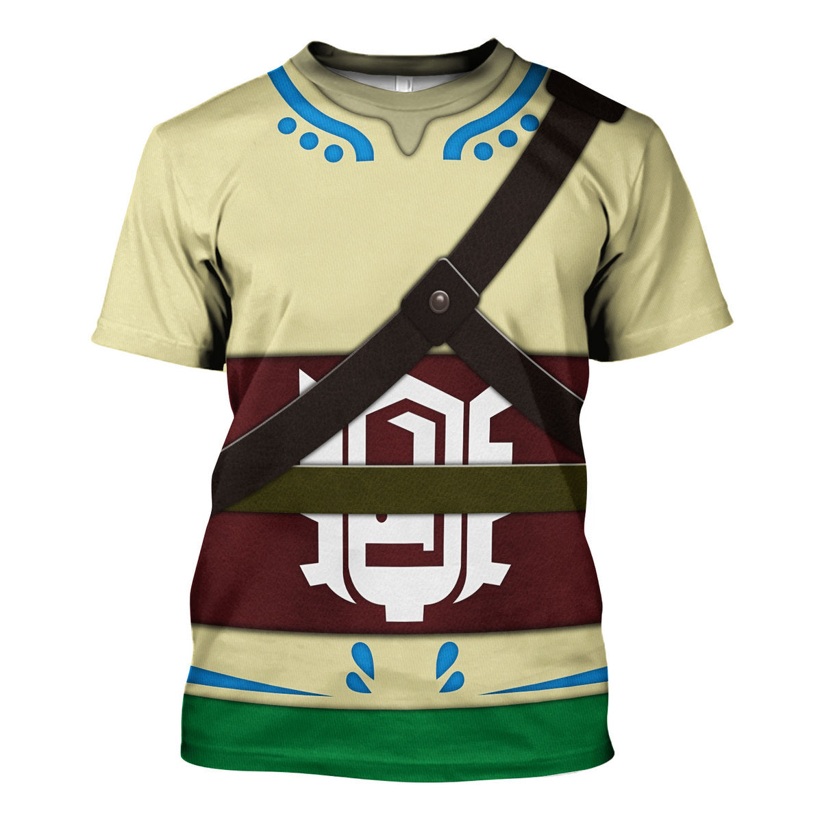 Skyloft Uniform - Skyward Sword Link Attire Shield Unisex Hoodie Sweatshirt T-shirt Sweatpants Cosplay - Stormmerch Exclusive