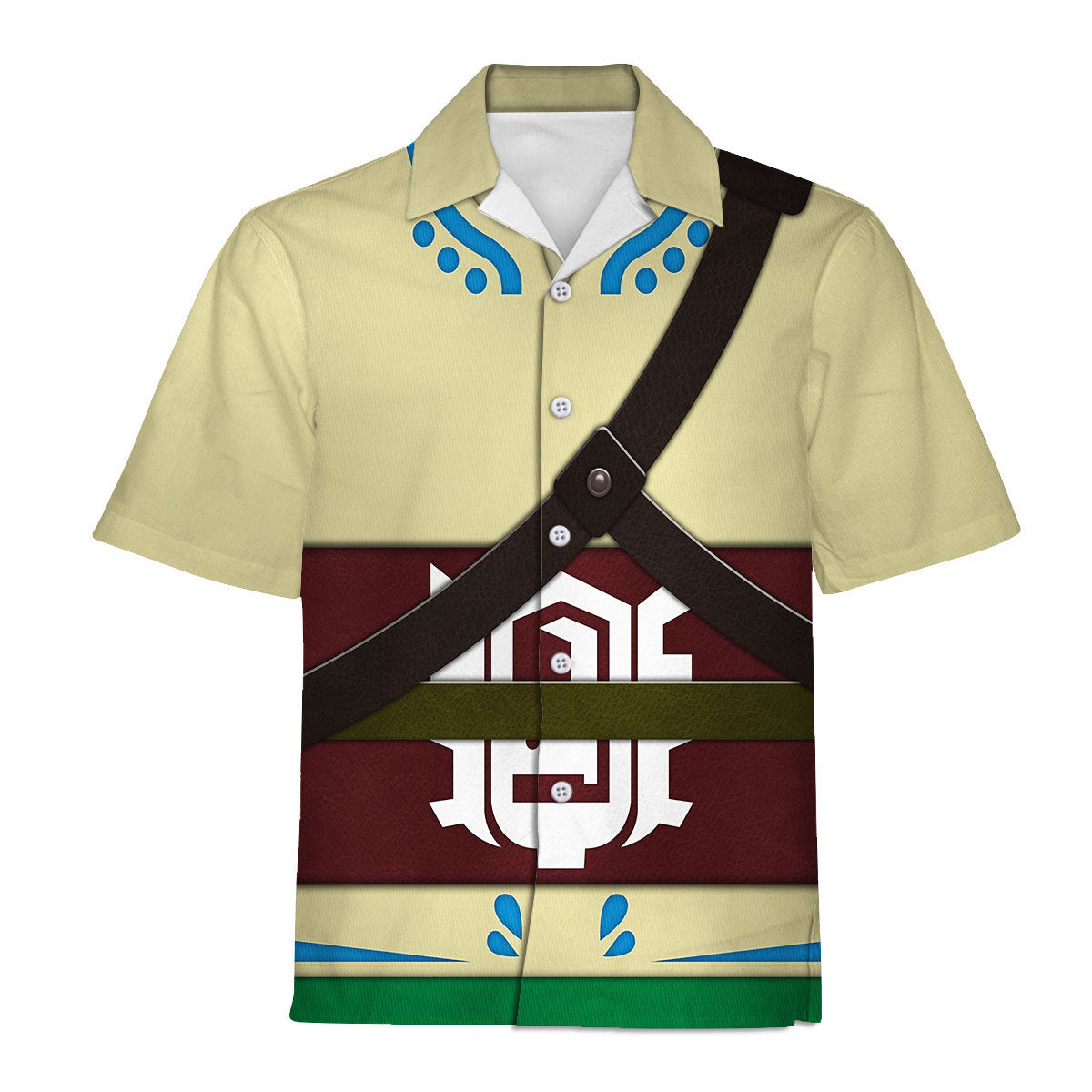 Skyloft Uniform - Skyward Sword Link Attire Shield Unisex Hoodie Sweatshirt T-shirt Sweatpants Cosplay - Stormmerch Exclusive