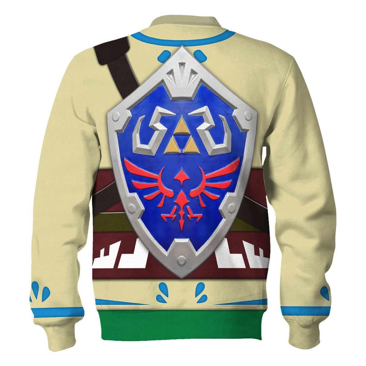 Skyloft Uniform - Skyward Sword Link Attire Shield Unisex Hoodie Sweatshirt T-shirt Sweatpants Cosplay - Stormmerch Exclusive