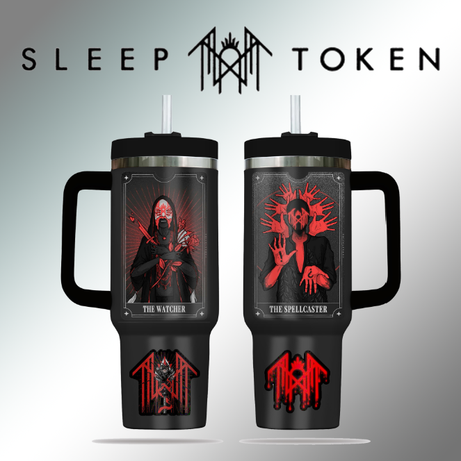 Sleep Token Music Custom Stanley Cup 40 oz 30 oz Tumbler With Handle