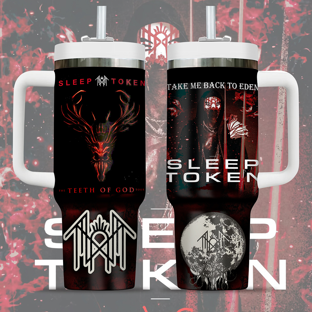 Sleep Token Music Custom Stanley Cup 40 oz 30 oz Tumbler With Handle