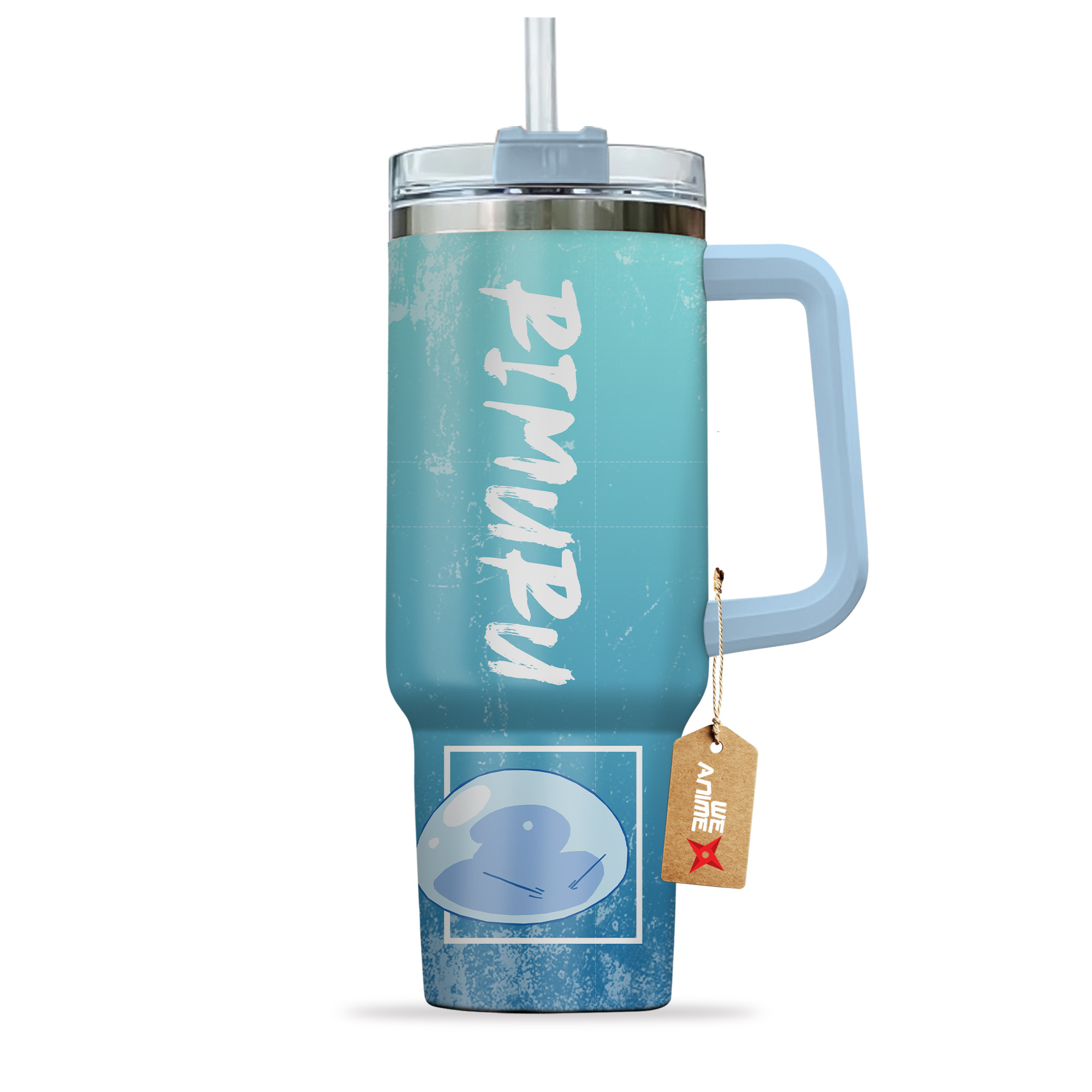 Slime Rimuru Tempest That Time I Got Reincarnated as a Slime Anime Custom Stanley Cup 40 oz 30 oz Tumbler With Handle