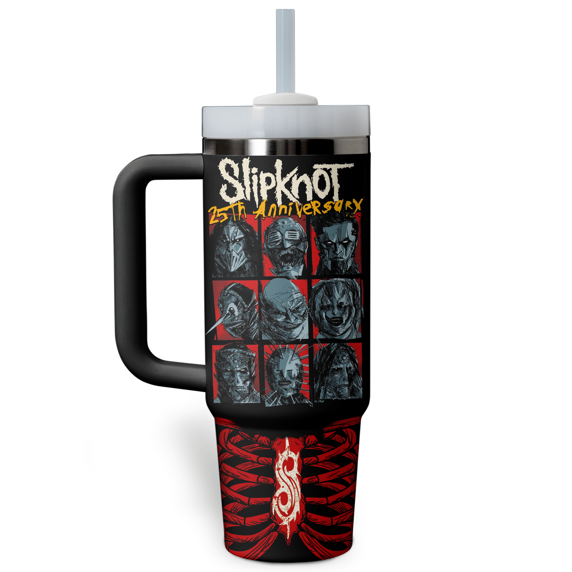 Slipknot Music Custom Stanley Cup 40 oz 30 oz Tumbler With Handle