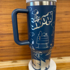 Snoopy Cartoon Custom Stanley Cup 40 oz 30 oz Tumbler With Handle