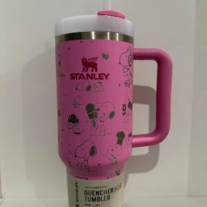 Snoopy Cartoon Custom Stanley Cup 40 oz 30 oz Tumbler With Handle