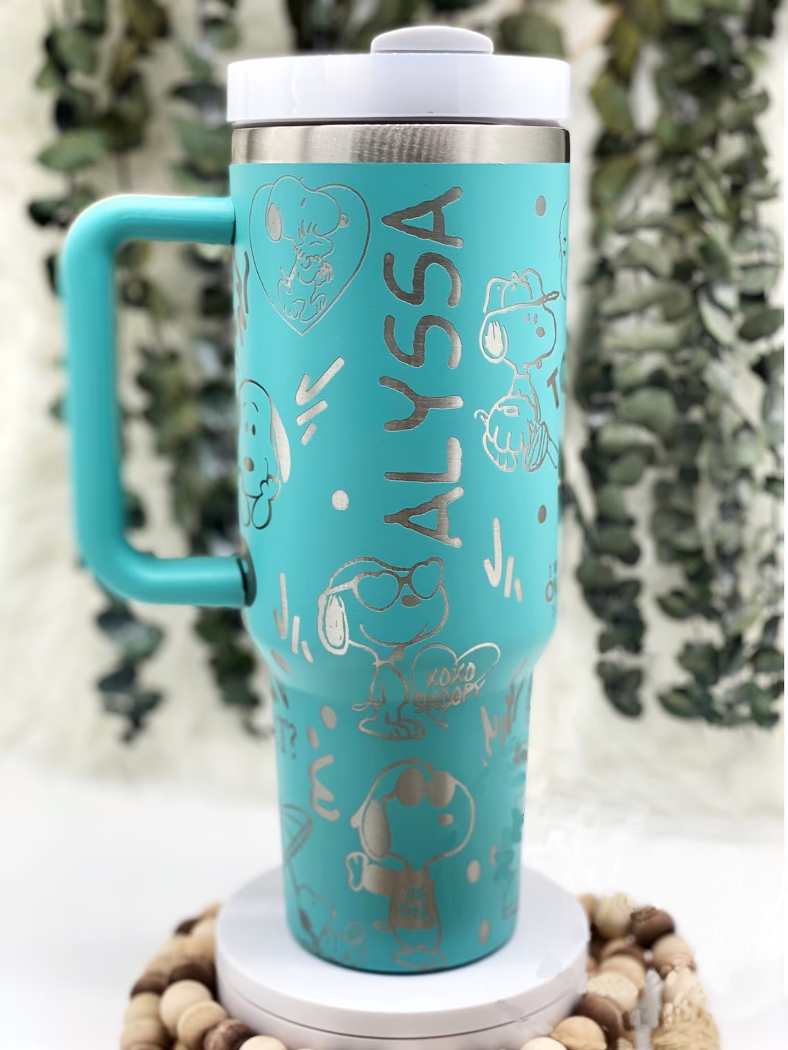Snoopy Peanut Movies Custom Stanley Cup 40 oz 30 oz Tumbler With Handle