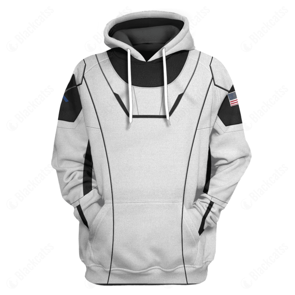 Space Force 3D Spacesuit Costume Hoodie Sweatshirt T-Shirt Sweatpants Tracksuit - Stormmerch Exclusive
